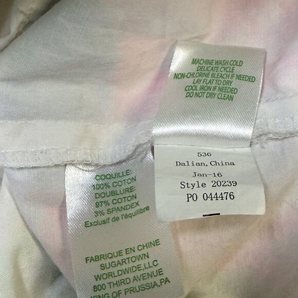 Lilly Pulitzer Jasmine Skort – Hibiscus Stroll – Size 00 – EUC - Picture 6 of 10